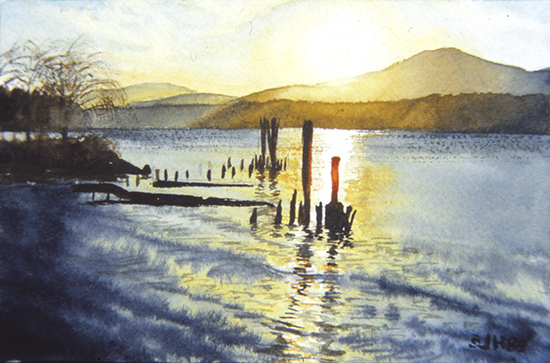 Watercolor Painting by John Hulsey